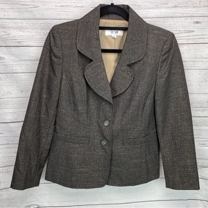 🍁 LeSuit Blazer Jacket Coat Lined sz 6